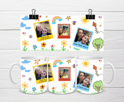Personalised Photo Nursery Mug | Nursery Staff - Teacher Gift | Mug Gift