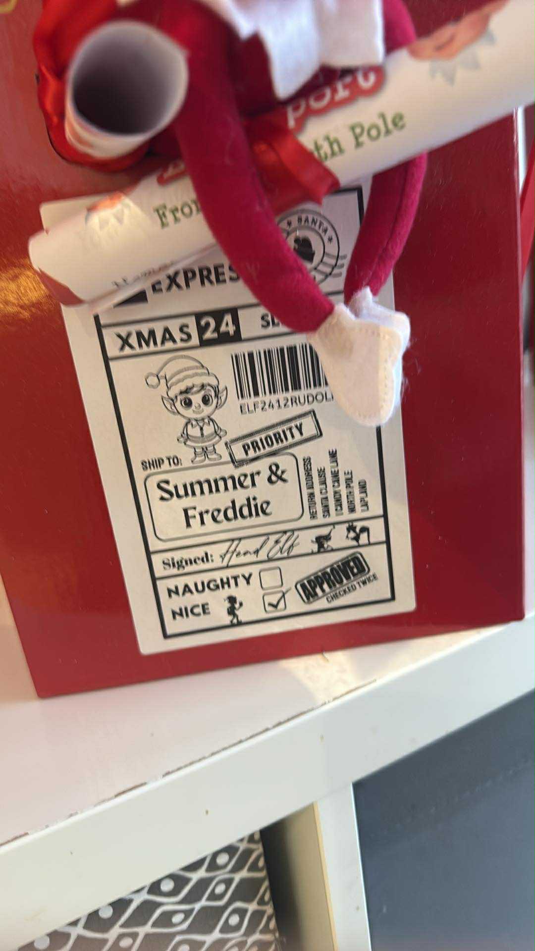 Christmas Labels | Personalised Christmas Parcel Stickers | Christmas Ideas