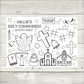 A4 Colouring Activity Sheets | Personalised Christening Holy Communion Activity Sheets | Party Bag Favours | Party Placemats