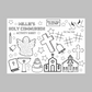 A4 Colouring Activity Sheets | Personalised Christening Holy Communion Activity Sheets | Party Bag Favours | Party Placemats