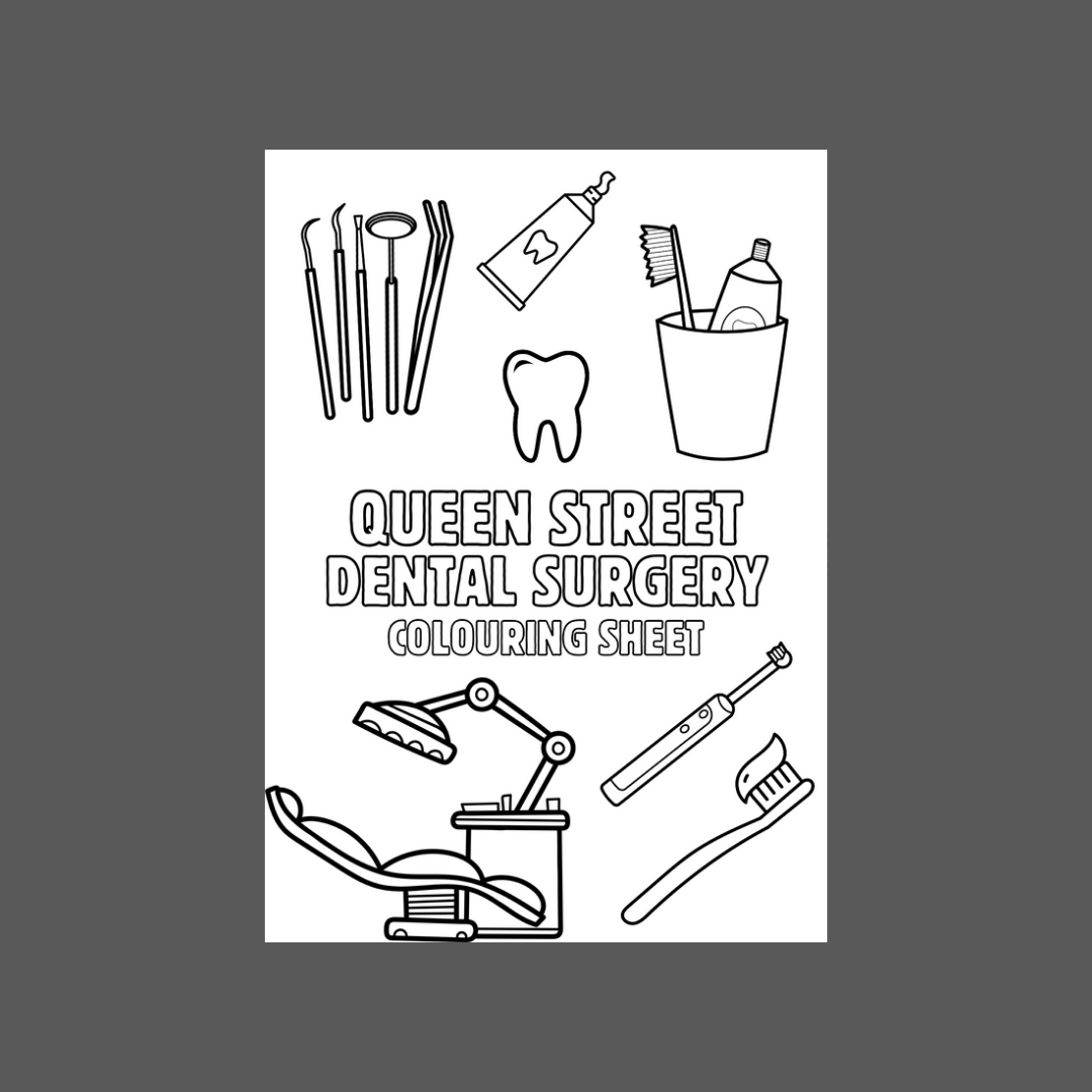 A6 Colouring Sheets | Dentist Dental Surgery Waiting Room Colouring Sheets | Dental Surgery Supplies