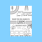 A6 Colouring Sheets | Personalised Train Colouring Sheets | Party Bag Favours