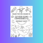 A6 Colouring Sheets | Personalised Under The Sea Colouring Sheets | Party Bag Favours