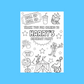 A6 Colouring Sheets | Personalised Circus Colouring Sheets | Party Bag Favours