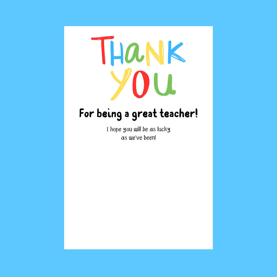 Teacher Gift | Teacher Gift Idea Scratch Card Lottery Ticket | Teacher Gift Idea