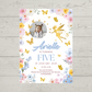 Fairy Photo Party Invitations | A6 Invites | Fairy Theme Invitations | Party Invitations