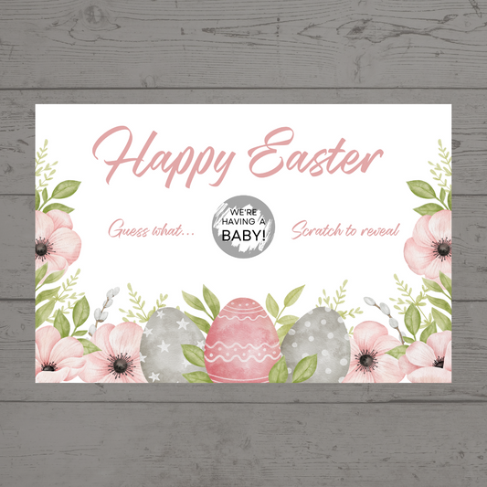 Easter Surprise Gift Voucher Print | Suprise Scratch Reveal | Scratch Reveal Idea