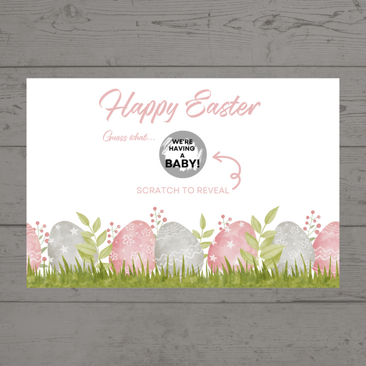 Easter Surprise Gift Voucher Print | Suprise Scratch Reveal | Scratch Reveal Idea