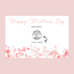 Surprise Gift Voucher Print | Personalised Heart Mother's Day Ticket Pass Voucher | Scratch Reveal | Gift Idea.