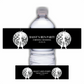 Black Disco Design | Water Bottle Labels | Standard Size Water Bottle Labels | Fit 500ml Bottles | Waterproof Labels | Hen Party, Birthday Party