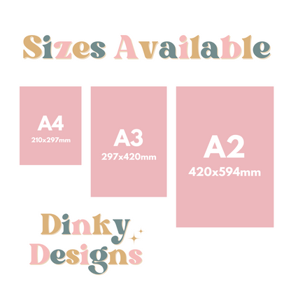 Fruit Welcome Board Sign | Personalised Fruit Birthday Party Board | Party Sign | A4, A3, A2