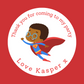 Personalised Superhero Birthday Stickers | Various Sizes | Superhero Party Theme (Design 1)