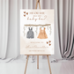 Neutral Baby Outfits Gender Reveal Welcome Board Sign | Personalised Gender Reveal Board | Party Sign | A4, A3, A2