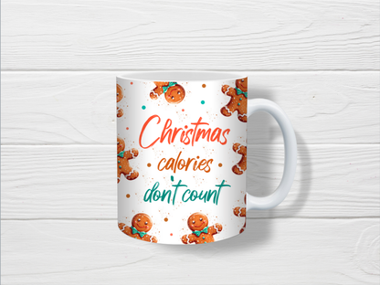Christmas Mug | Christmas Calories Gingerbread Mug | Gift Idea