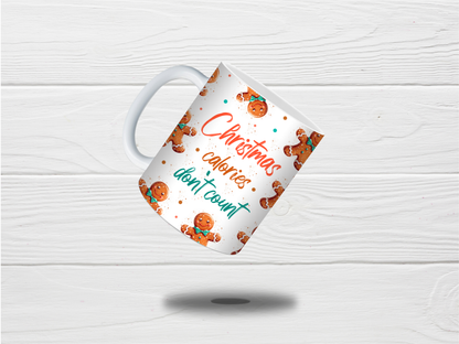 Christmas Mug | Christmas Calories Gingerbread Mug | Gift Idea