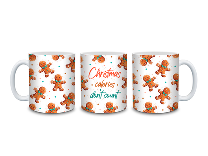 Christmas Mug | Christmas Calories Gingerbread Mug | Gift Idea
