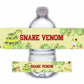 Juice Bottle Labels | Personalised Reptile Labels | Water Bottle Stickers | Reptile Party | Party Stickers