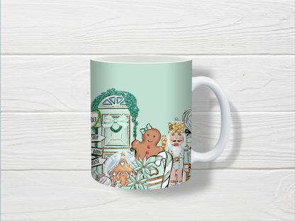 SALE - Mint Green Christmas Mug | Merry Christmas Mug | Gift Idea