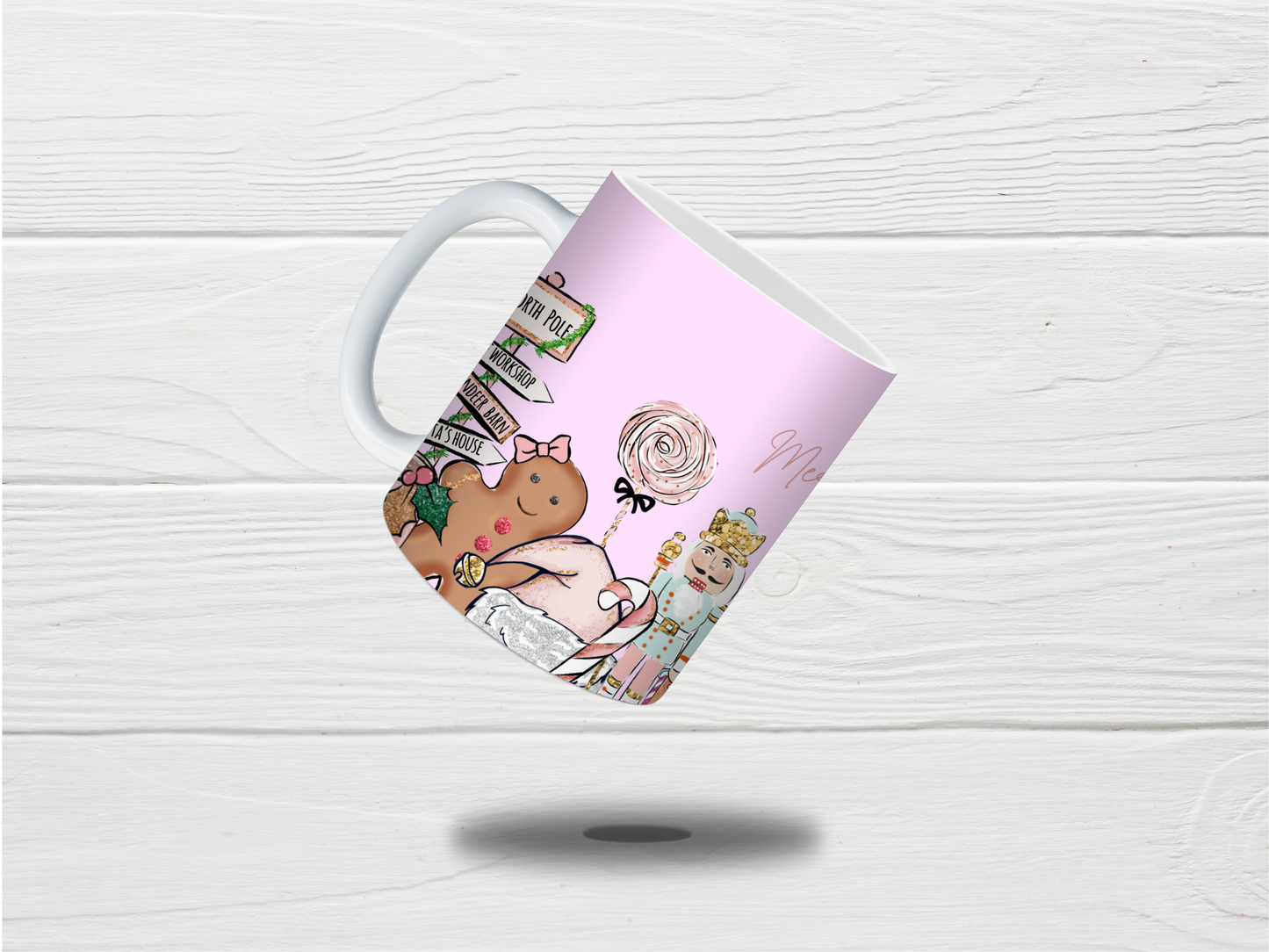 SALE - Pink Christmas Mug | Merry Christmas Mug | Gift Idea