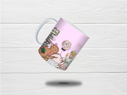 SALE - Pink Christmas Mug | Merry Christmas Mug | Gift Idea