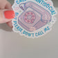 SALE | Antisocial Quote Individual Glitter Sticker