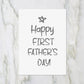 Fathers Day Card | First Fathers Day | New Daddy - Dinky Designs