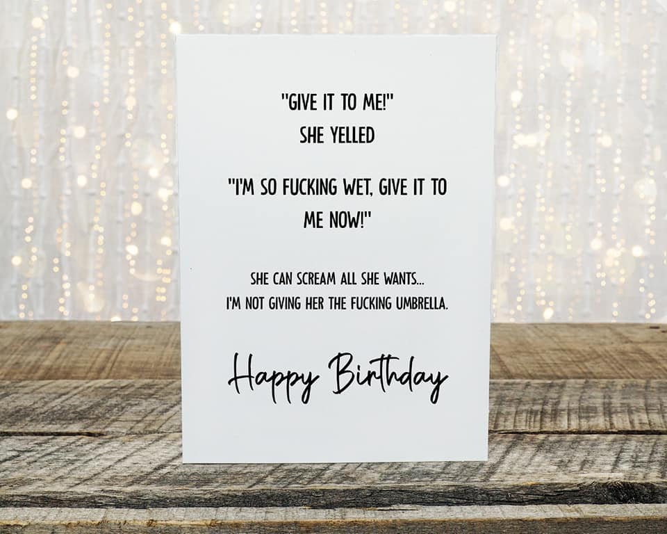 Birthday Card | Joke Card | Funny Card