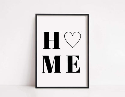 Quote Print | H O M E Print | House Décor | Wall Art - Dinky Designs