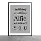 Nursery Print | Ten Little Fingers | Personalised Baby Print - Dinky Designs