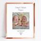 Nursery Print | Newborn Baby | Personalised Print