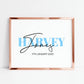 Personalised Name Print | Date Of Birth Print | Name Gift - Dinky Designs