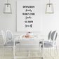Kitchen Print | Dinner Is Ready When The Smoke Alarm Goes Off | Funny Kitchen Print - Dinky Designs
