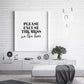 Home Prints | Please Excuse The Mess, We Live Here | Quote Print - Dinky Designs
