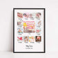 Nursery Print | Personalised 12 Months | 1st Birthday | Birthday Gift - Dinky Designs
