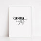 Bedroom Prints | Good Night, Sweet Dreams | Set Of 2 Prints