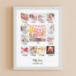 Nursery Print | Personalised 12 Months | 1st Birthday | Birthday Gift - Dinky Designs