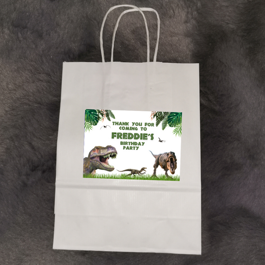 Party Bags | Dinosaur Party Bags | Themed Party Bags | Design 1