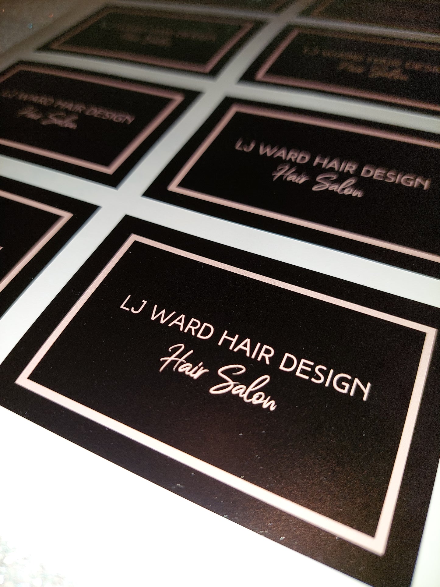Waterproof Stickers | Rectangle Stickers | Logo Mug Stickers | Salon Stickers | Business Stickers