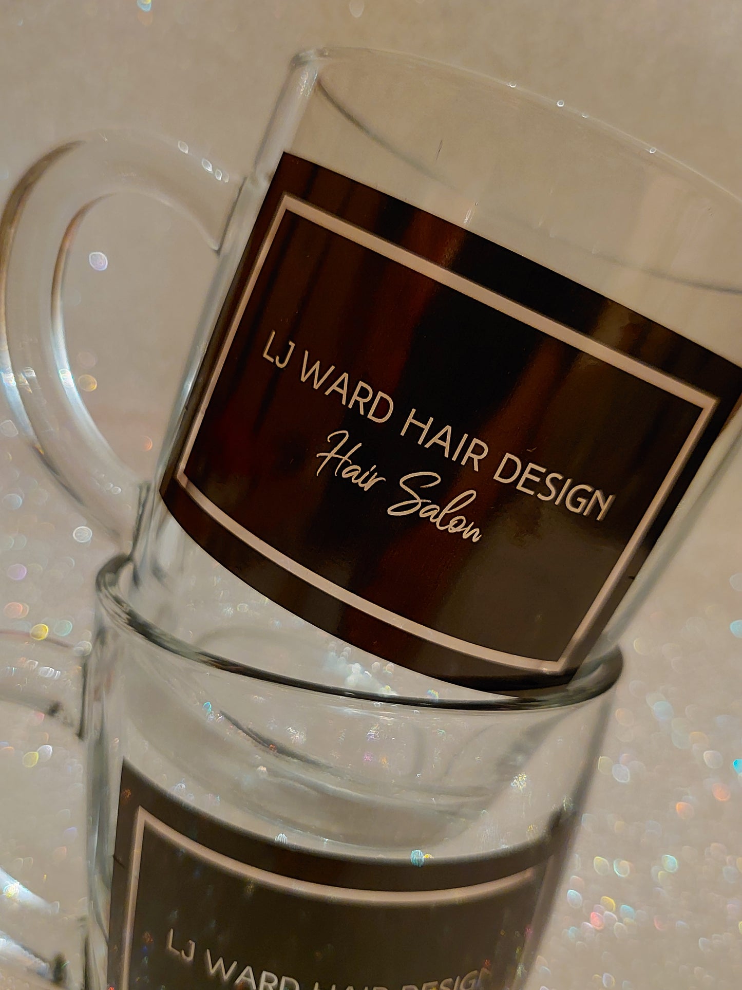 Waterproof Stickers | Rectangle Stickers | Logo Mug Stickers | Salon Stickers | Business Stickers