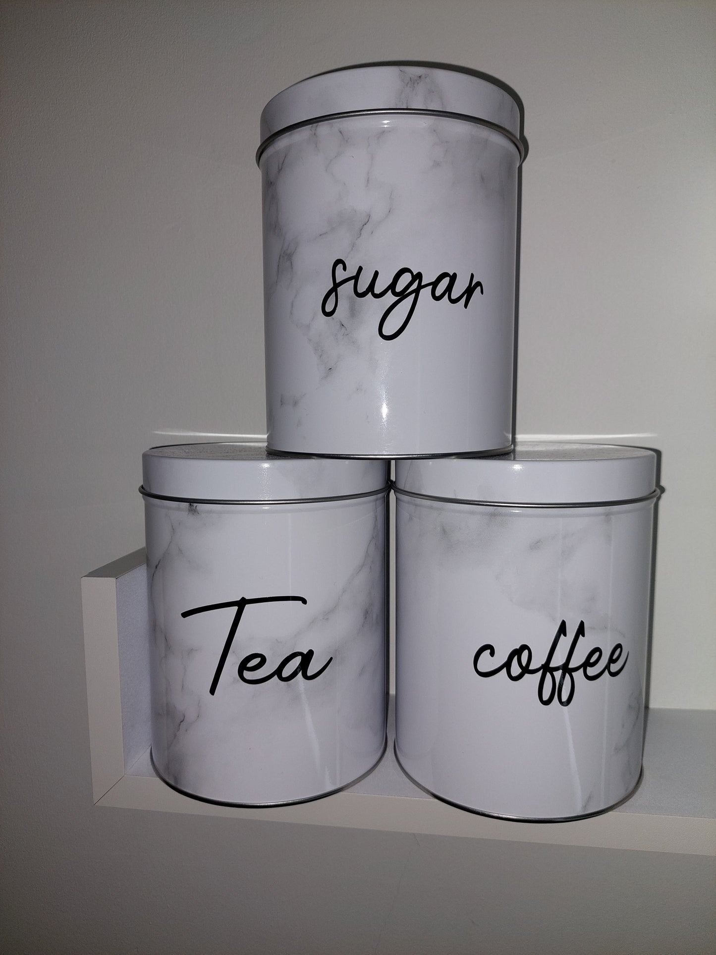 Kitchen Stickers | Vinyl Stickers | Tea, Coffee, Sugar Labels | *Stickers Only* | Decals