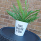 Plant Pot Sticker | Thanks For Helping Me Grow | Teacher Gift | Sticker Decal