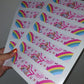 ANY DESIGN | Water Bottle Labels | Children's Juice Bottle Labels | To Fit 200ml Bottles | Waterproof Labels