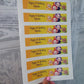 ANY DESIGN | Water Bottle Labels | Children's Juice Bottle Labels | To Fit 200ml Bottles | Waterproof Labels