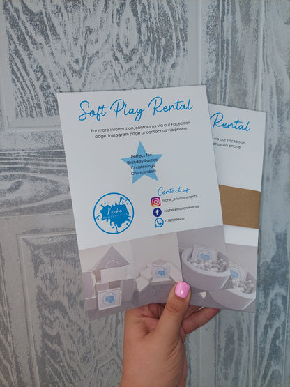 A6 Business Leaflets | Business Advertising Supplies | Premium or Standard Options