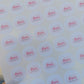 Christening Stickers | Various Sizes | Christening Party Supplies