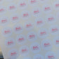 Christening Stickers | Various Sizes | Christening Party Supplies