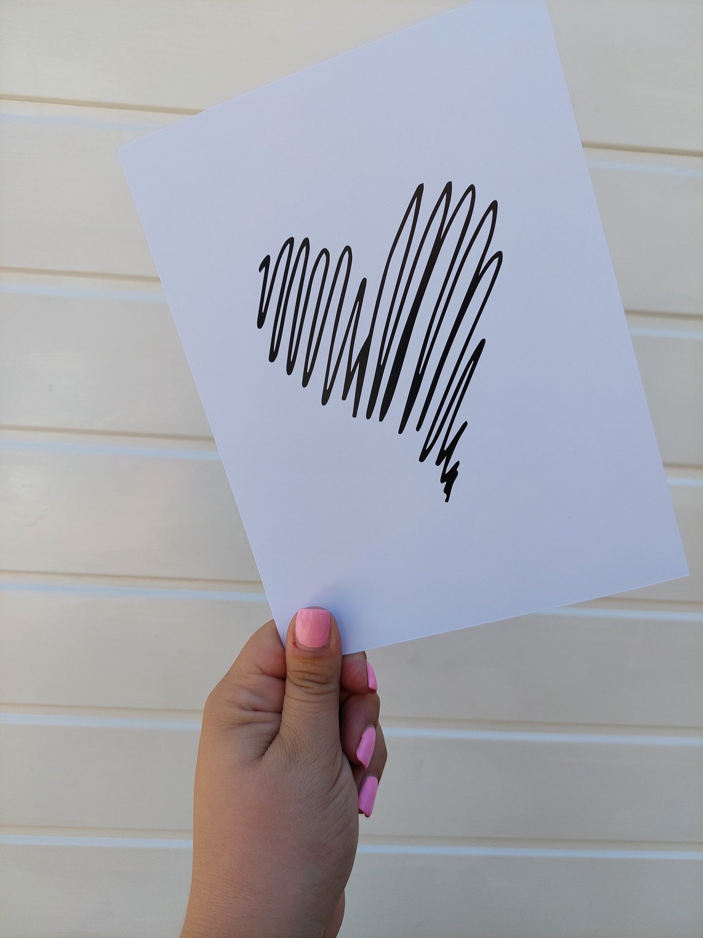 Heart Print (Design 2) | Image Print | Clipart Print