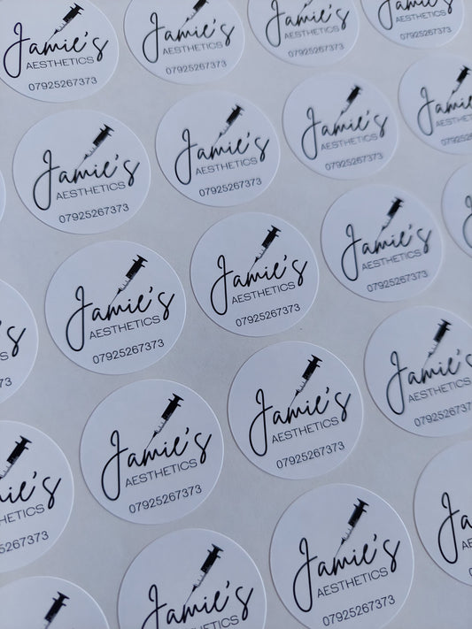 Logo stickers | Various Sizes | Sticker Sheets