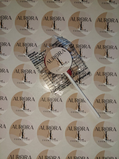 STICKERS ONLY | Logo Lollipop Stickers | Logo Business Supplies | Logo Sweet Stickers