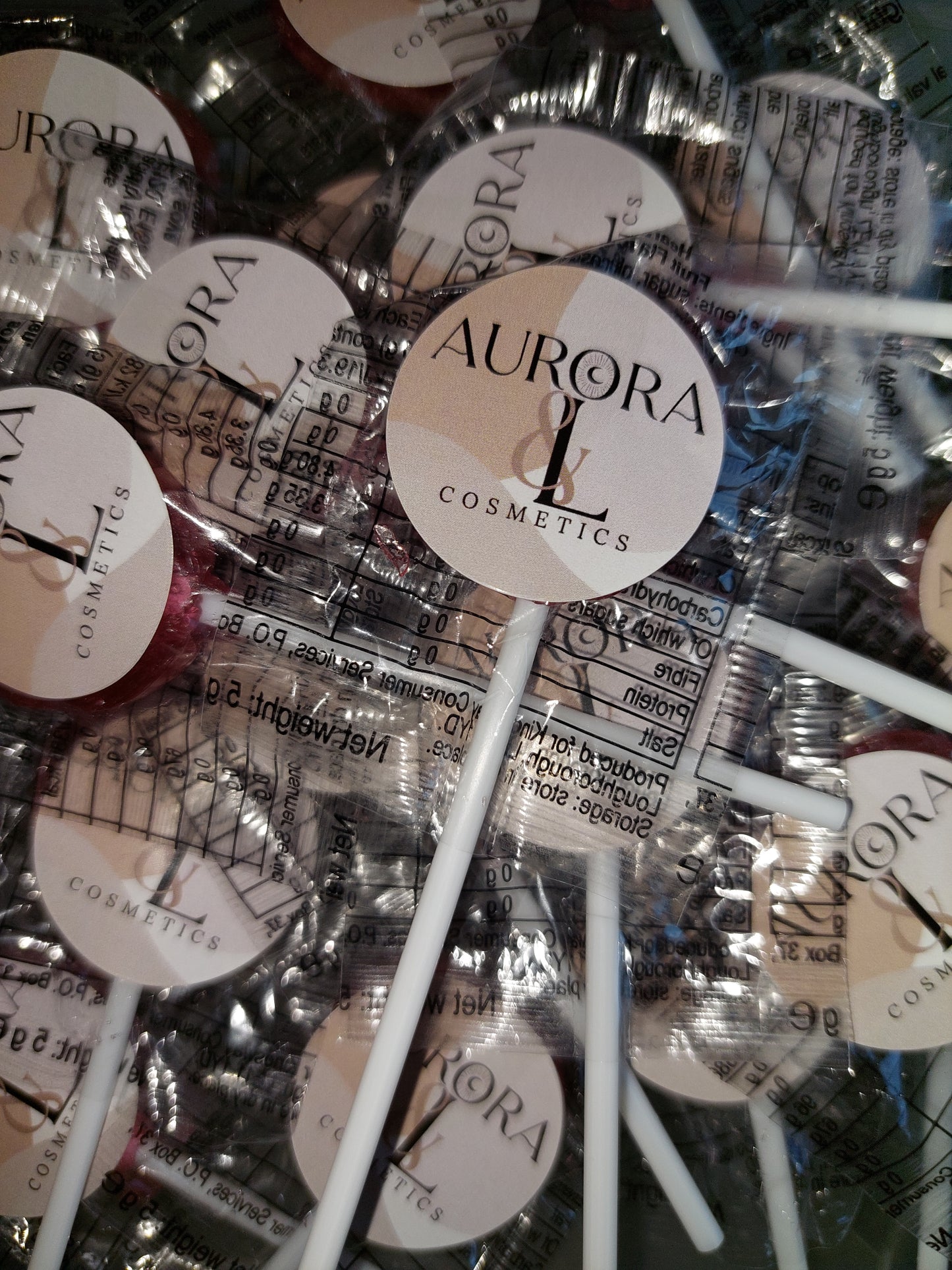 STICKERS ONLY | Logo Lollipop Stickers | Logo Business Supplies | Logo Sweet Stickers